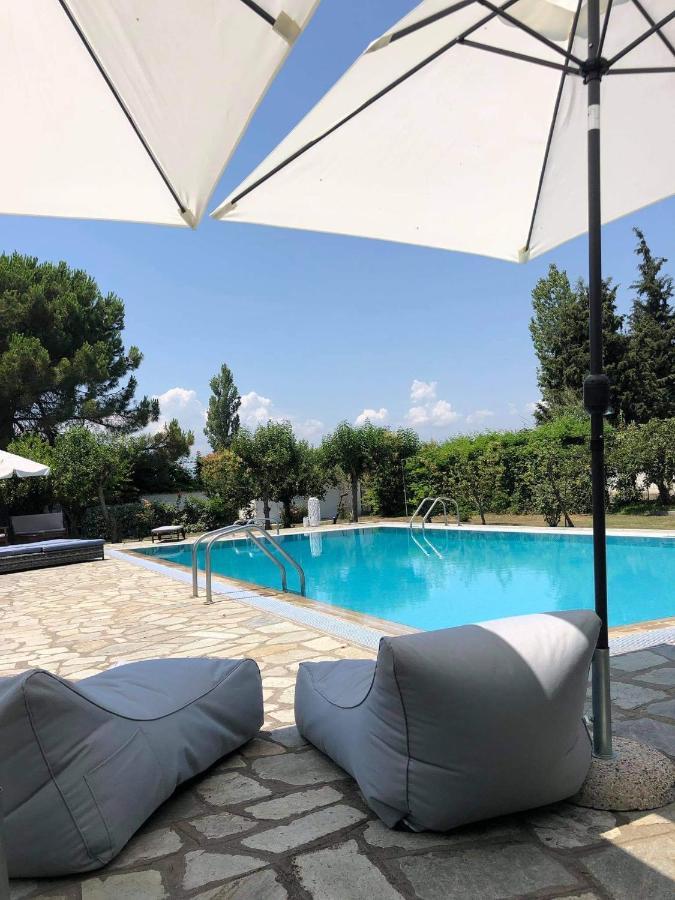 Zeusplace Poolvilla Natura Paralia Kateríni Luaran gambar